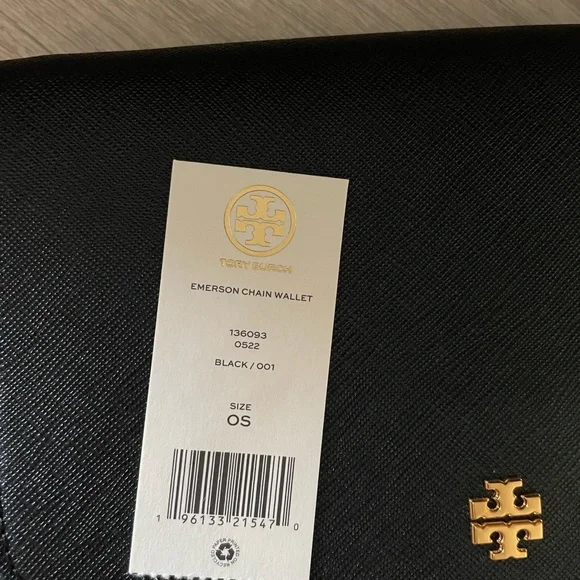 New, tory burch emerson chain crossbody wallet - Picture 11 of 12